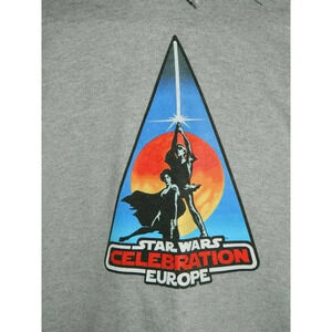 Star Wars Celebration Europe 2007 Excel London Adult Medium Hoodie Sweatshirt